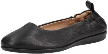 Legero Leather Ballerina schwarz