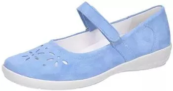 Semler Flora Width H Strap Ballerina aqua