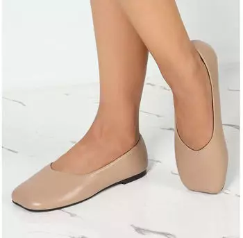 Ital Design Women's Ballet Flats hellbraun