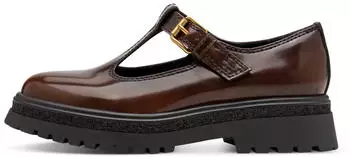 Tamaris Slipper (76651703) dunkelbraun