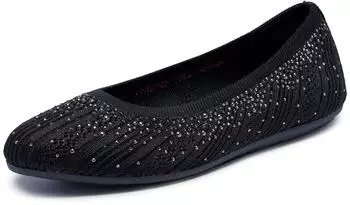 Skechers Cleo 2.0 - Mesmerizing Nights Ballerinas schwarz