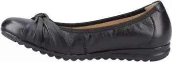 Hush Puppies Lilith Leather Ballerina schwarz
