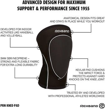 Rehband PRN Knee Pad 3mm schwarz S