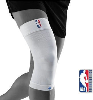 Bauerfeind Sports NBA Kompressions-Kniebandage wei&szlig; M