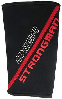 Chiba Erwachsene Kniebandage Neopren Bandage, schwarz, XL