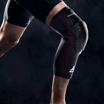 SELECT Kompressionsbandage Knie lang schwarz M