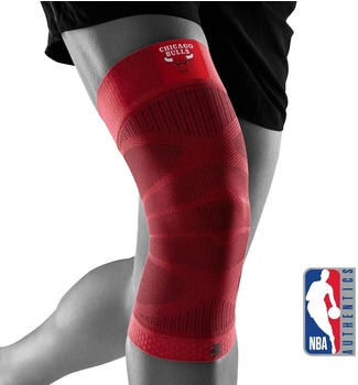 Bauerfeind Sports Kompressions-Kniebandage NBA Chicacgo Bulls XL rot