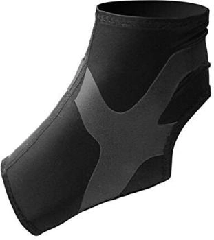 Antar AT53041 SL Sprunggelenk Bandage mit Tapes für Linkes Bein, Kleine, schwarz, 30 g