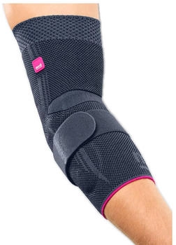 Medi Epicomed Ellenbogenbandage mit Silikonpelotte und Spanngurt silber (K400215007)