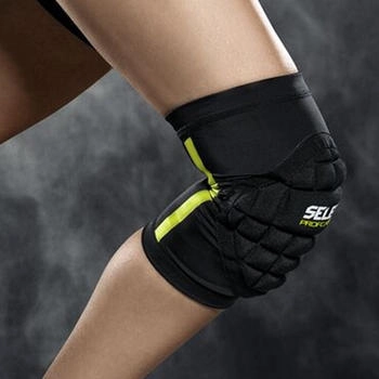 SELECT Handball Kniebandage v24 Kinder schwarz (700070)