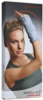 Sporlastic MANU-HIT Handgelenkorthese schwarz rechts S