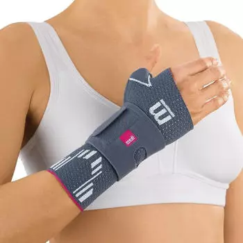 Medi Manumed Active Handgelenkbandage Silber II links