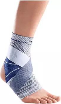Bauerfeind Sprunggelenkbandage MalleoTrain S open heel titan links 3