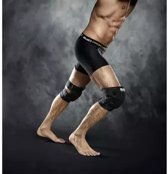 SELECT Kniebandage Volleyball schwarz XXL