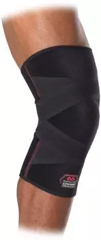 McDavid Kompressionskniebein Cross schwarz M