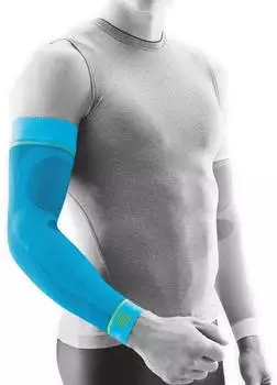 Bauerfeind Sportstr&uuml;mpfe Bauerfeind Sports Compression Sleeves Arm weiss M short