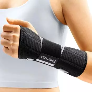 LuxusKollektion Handgelenkst&uuml;tze mit bionischer Karpaltunnelschiene, leichte Passform, Unisex
