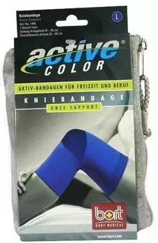 Bort ActiveColor Kniebandage blau Gr. L
