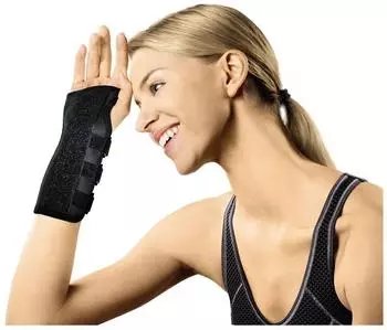 Sporlastic Manu Hit Carpal Rechts Schwarz Gr. S