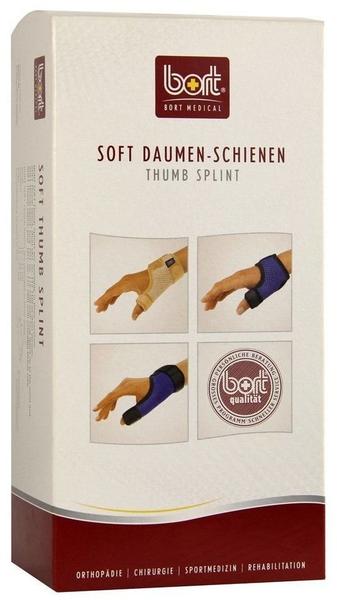 Bort Soft Daumen-Schiene kurz haut Gr. S