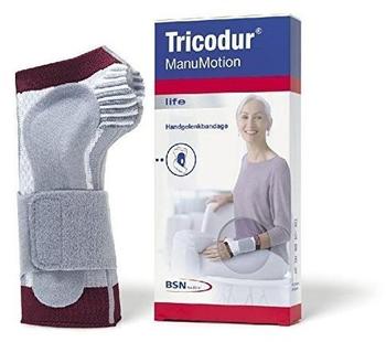 BSN Medical Tricodur ManuMotion rechts weiß/grau/rot Gr. 4 / L