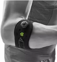 Bauerfeind Ellenbogenbandage Sports Elbow Strap, für links und rechts, schwarz, Bauerfeind Ellenbogenbandage Sports Elbow Strap, für links und rechts, schwarz,