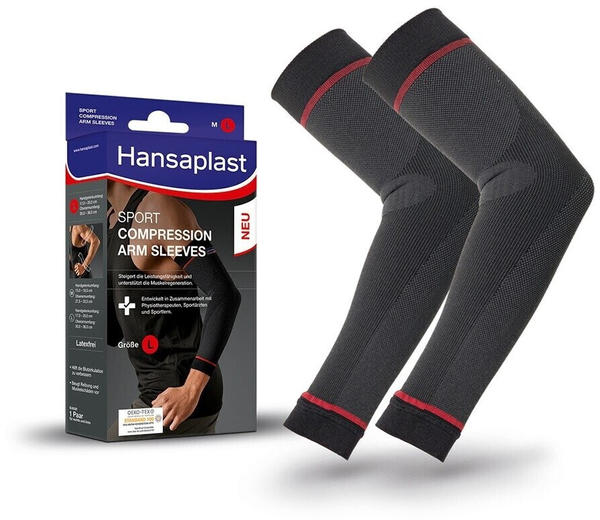 Hansaplast Sport Compression Arm-Sleeves Gr. L (2 Stk.)