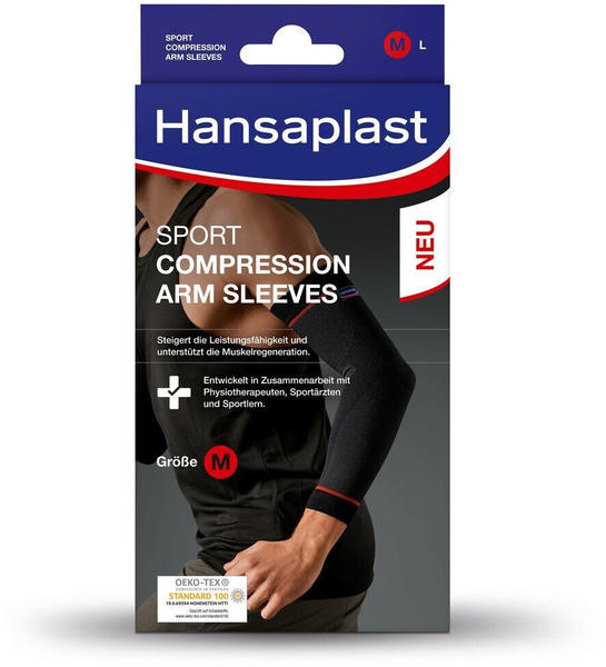 Hansaplast Sport Compression Arm-Sleeves Gr. M (2 Stk.)
