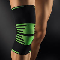 PZN-DE 12573787, Bort Activecolor Sport Kniebandage S schwarz / gr&uuml;n Bandage Inhalt: