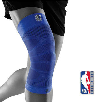 Bauerfeind Sports Compression Knee Support NBA Mavericks blau S