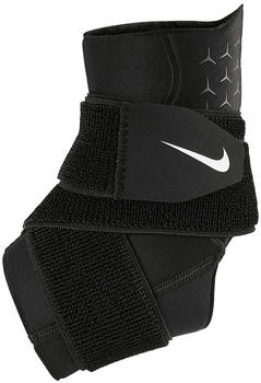 Nike Pro Ankle Sleeve with Strap schwarz/weiß S