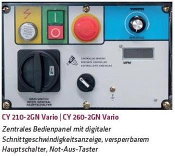 ELMAG Gehrungs-Bandsägemaschine CY260-2GN VARIO (78109)