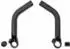 RFR verstellbare Bar Ends TREKKING Schwarz Modell 2024 185 MM