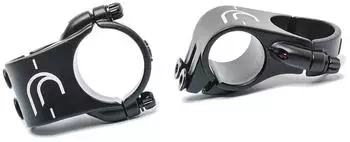 Deda Parabolica/fastblack 31.7 Mm Klemme One Size Black