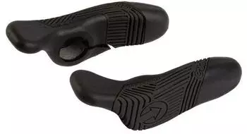Pro PRO Ergonomic Bar Ends Lenkerhörnchen Schwarz Modell 2025 125 mm