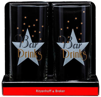 Ritzenhoff & Breker Trinkglas 270 ml Cheers 2er Set