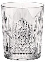 Bormioli Rocco 666218 Stone Tumbler, Trinkglas, 390ml, Glas, transparent, 6 Stück