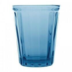 Olympia 6 Stück Cabot getafelte Tumbler blau 26cl. Sehr beanspruchbar, für täglichen Gebrauch.