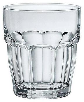 Bormioli Rocco 517530 Rock Bar Trinkglas, Wasserglas, Saftglas, 270ml, Glas, transparent, 6 Stück (517530)
