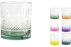 RCR RCR 6er Set Gläsern Brillante Glas in verschiedenen Farben 34cl