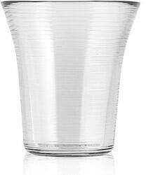H+H 6er Set Gläsern Circle Tafelgeschirr Glas, klar, Cl 27