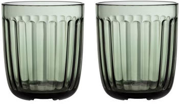 iittala Raami Wasserglas 26 cl 2er-Pack Tannengrün
