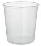 Starpak 1000 Verpackungsbecher, PP rund 500 ml Ø 10,1 cm · 10,3 cm transparent