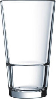 Arcoroc Stack Up FH35 Longdrink stapelbar 35cl Füllstrich bei 0,25l Mindestbestellmenge 12 Stück