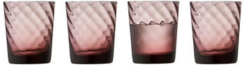Lyngby Glas Vienna Wasserglas 30 cl 4er Pack Pink