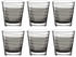 Leonardo Trinkglas VARIO STRUTTURA 6er-Set 250 ml anthrazit