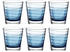Leonardo Trinkglas VARIO STRUTTURA 6er-Set 250 ml blau
