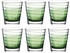 Leonardo Trinkglas VARIO STRUTTURA 6er-Set 250 ml grün
