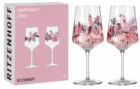 Ritzenhoff SPRITZERGLAS Grau, Rosa 9.3x22.5x9.3 cm