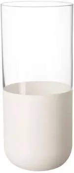 Villeroy & Boch Manufacture Rock Longdrinkglas 30 cl 4er Pack Clear